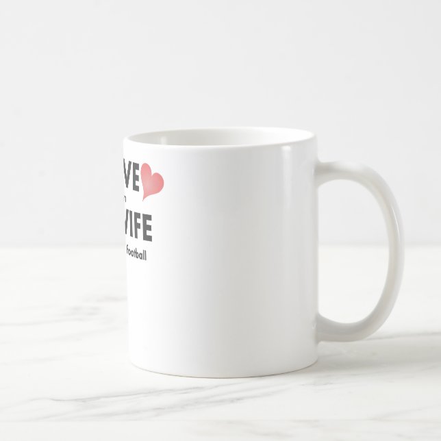 Mug Je l'aime quand mon épouse me laisse observer le (Droite)