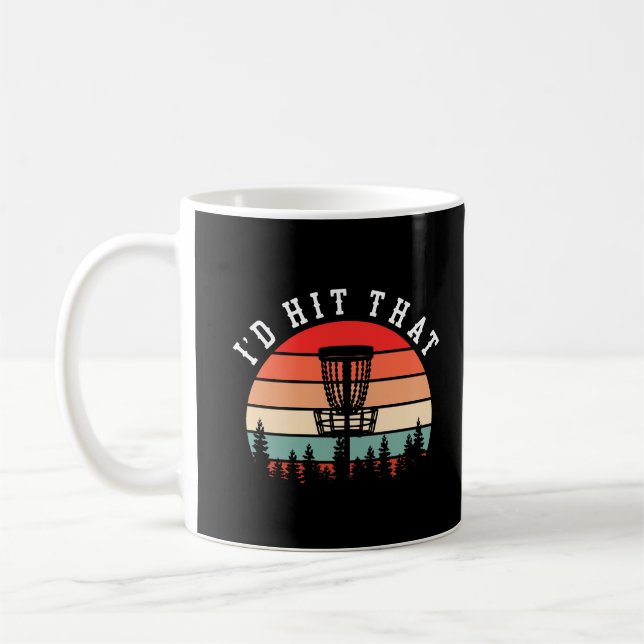 Mug Je le ferais | Funny Retro Disc Golf (Gauche)