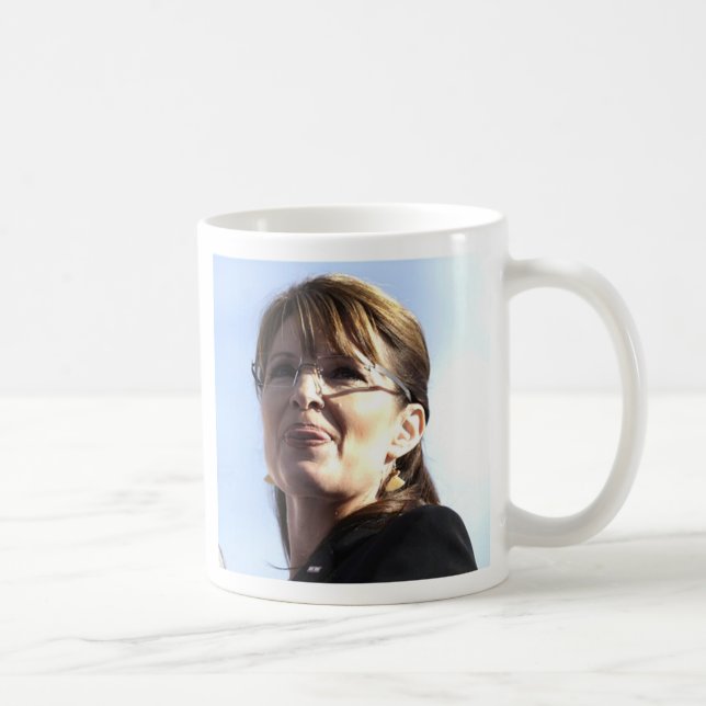 Mug Je lécherai le ya ! Vous betcha ! (Droite)