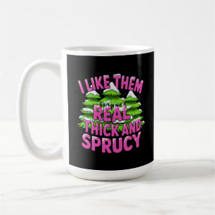 Mug Je les aime Vraiment épais et Sprucy Noël drôle