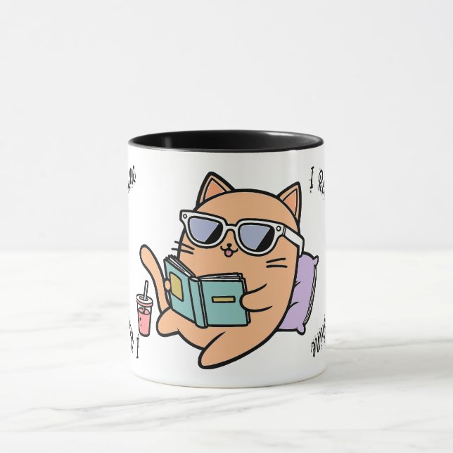 Mug Je lis, donc je brille ! (Centre)