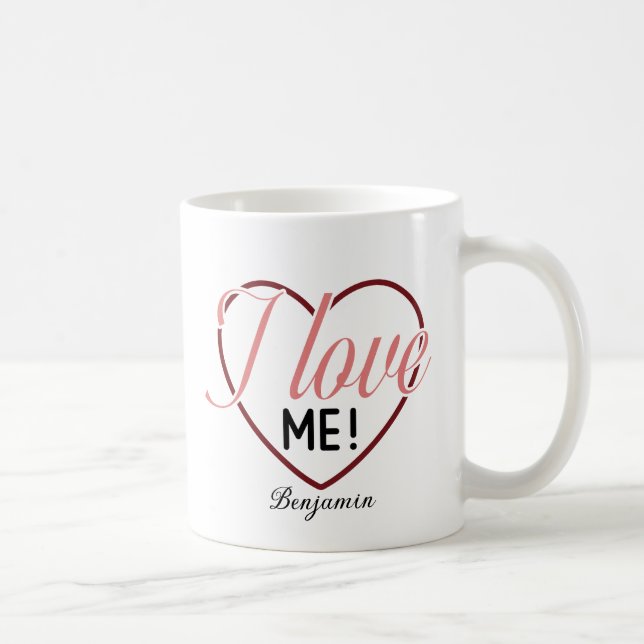 Mug Je m'aime la Saint-Valentin Anti-amour (Droite)