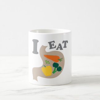 Mug Je mange des légumes