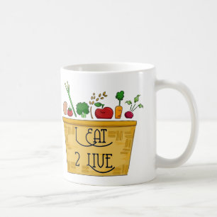 Mug Je mange pour vivre la Musique
