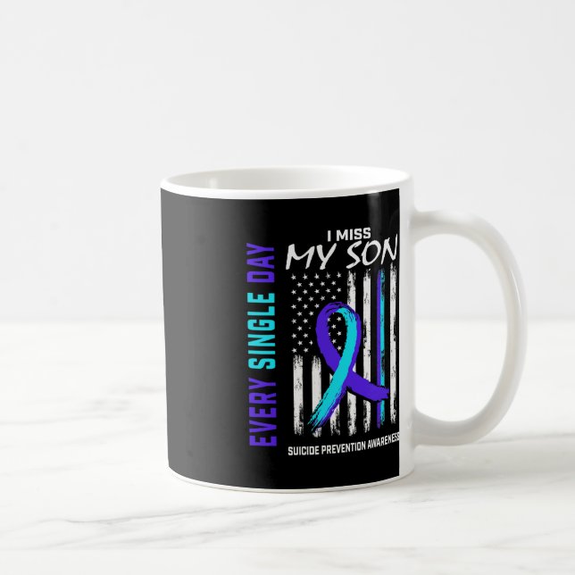 Mug Je Manque Mon Fils Sensibilisation À La Prévention (Droite)
