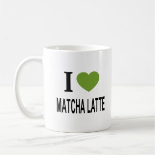 Mug Je ❤️ MATCHA LATTE J'AIME MATCHA LATTE J'AIME MATC