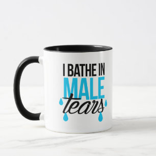 Mug Je me baigne en larmes masculines