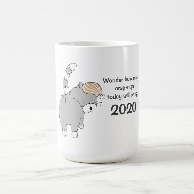 Mug Je Me Demande Combien De Frappes Naps Aujourd'Hui  (Centre)