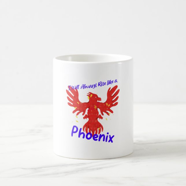 Mug Je me lèverai toujours comme un Phoenix (Centre)