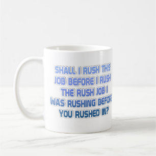 Mug Je me précipitais