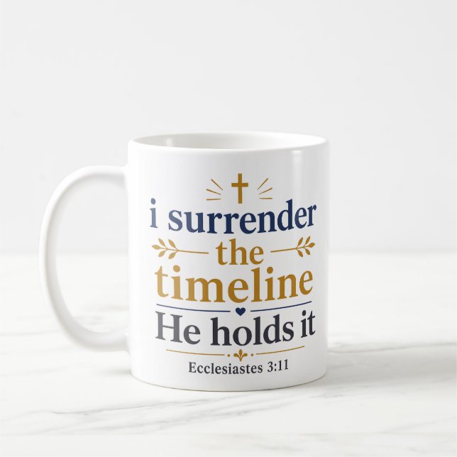 Mug Je me rends au calendrier qu'Il détient Citation d (Gauche)