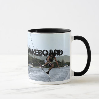 MUG JE ME RÉVEILLE À WAKEBOARD