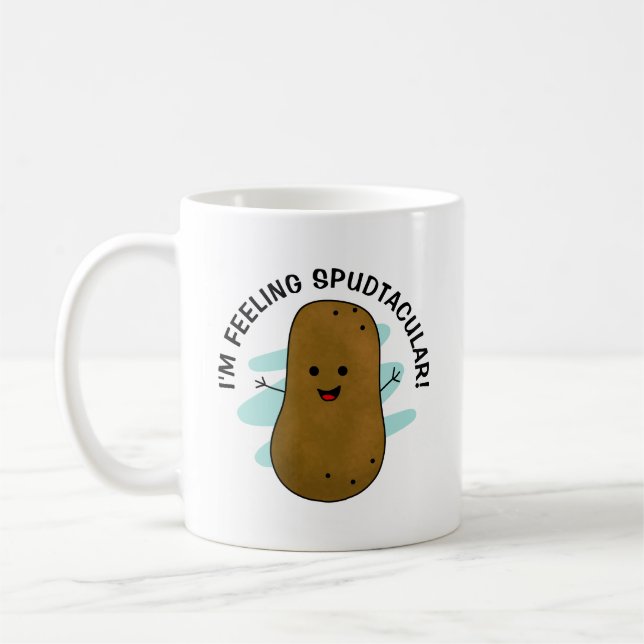 Mug Je me sens Spudtaculaire Patate (Gauche)