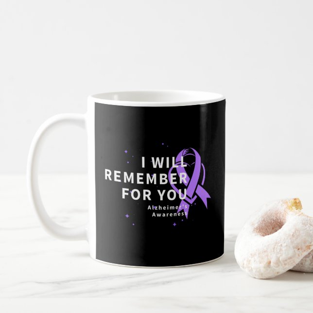 Mug Je me souviendrai de vous - La sensibilisation à l (Avec donut)
