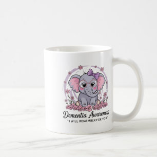 Mug Je me souviens pour vous Éléphant mignon Sensibili