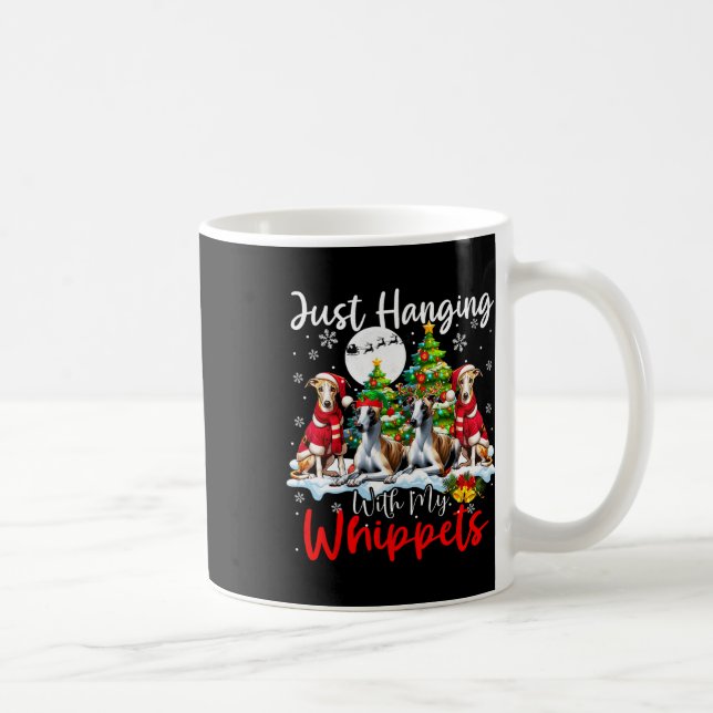 Mug Je me suis accroché avec mes marionnettes Noël Tro (Droite)