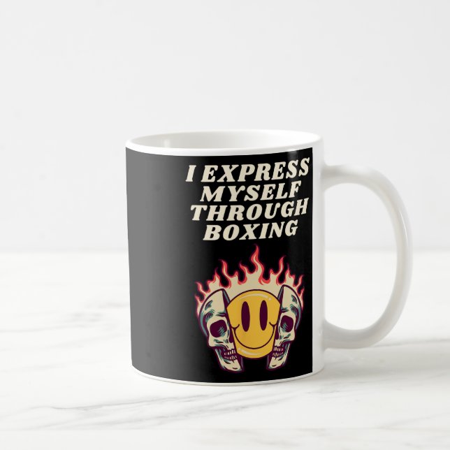 Mug Je me suis Express par la boxe (Droite)