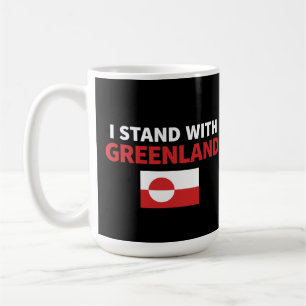 Mug Je me tiens avec le design de solidarité politique