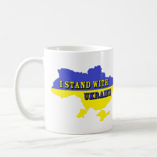 MUG JE ME TIENS AVEC L'UKRAINE