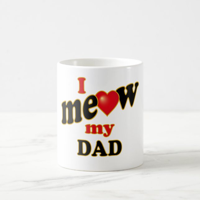 Mug Je Meow mon papa (Centre)