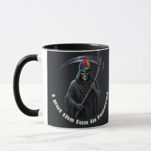 Mug Je mets l'amusement dans les funérailles