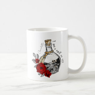 Mug Je mets un sort sur vous - Potion d'amour avec des