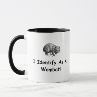 Mug Je M'Identifie Comme Un Wombat !
