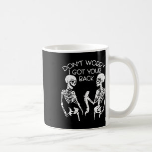 Mug Je M'Inquiète D'Avoir Votre Squelette D'Halloween 