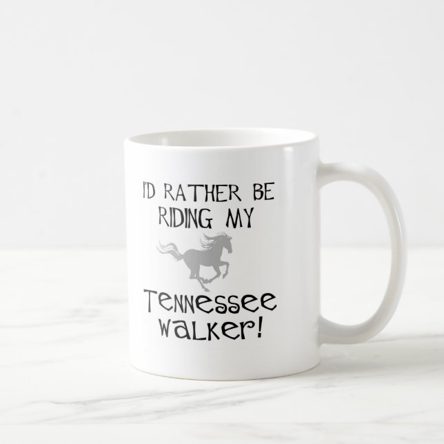 Mug Je monterais plutôt mon marcheur de Tennessee (Droite)