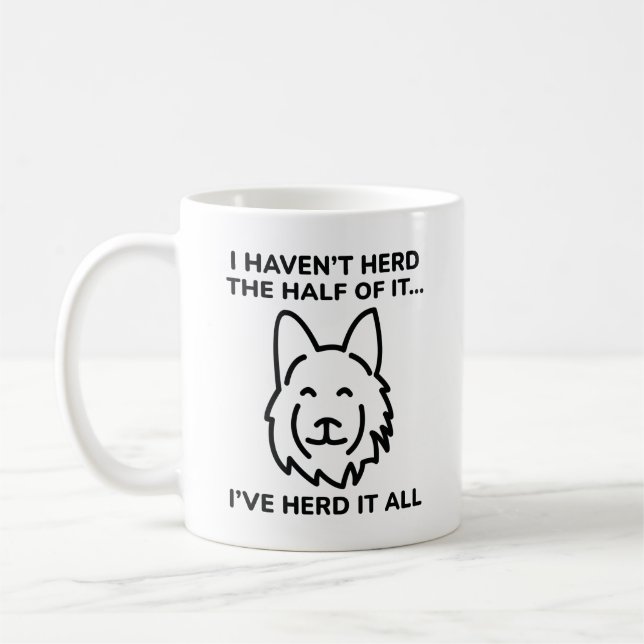 Mug Je n’en ai pas entendu la moitié (Gauche)