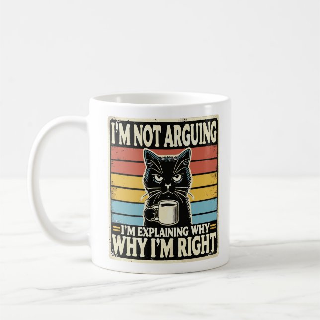 Mug Je n'affirme pas que j'explique juste pourquoi j'a (Gauche)