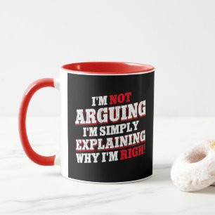 Mug Je n'affirme pas que j'explique juste pourquoi j'a