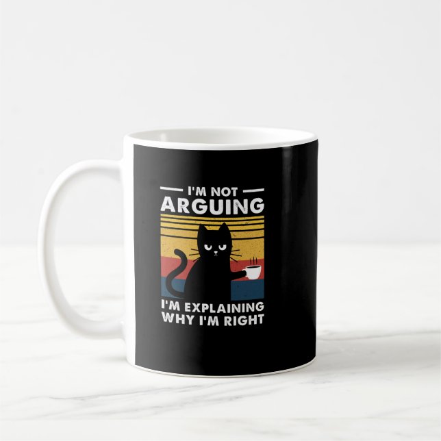 Mug Je n'affirme pas que j'explique juste pourquoi j'a (Gauche)