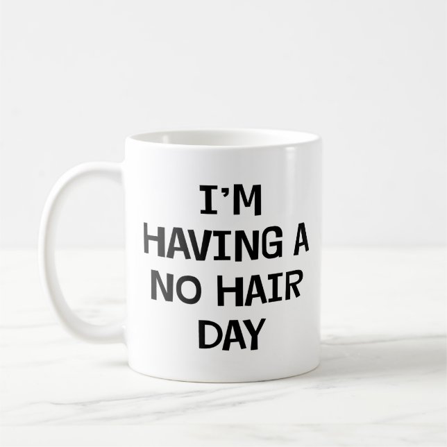 Mug Je n'ai aucun cheveu (Gauche)