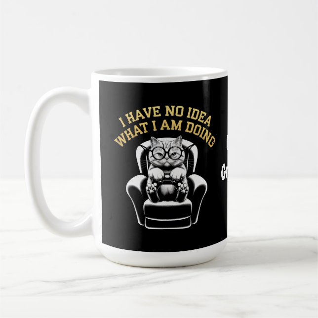 Mug Je N'Ai Aucune Idée De Ce Que Je Fais D'Un Relatab (Gauche)