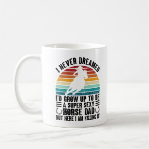 Mug Je n'ai jamais rêvé que je grandirais pour être un