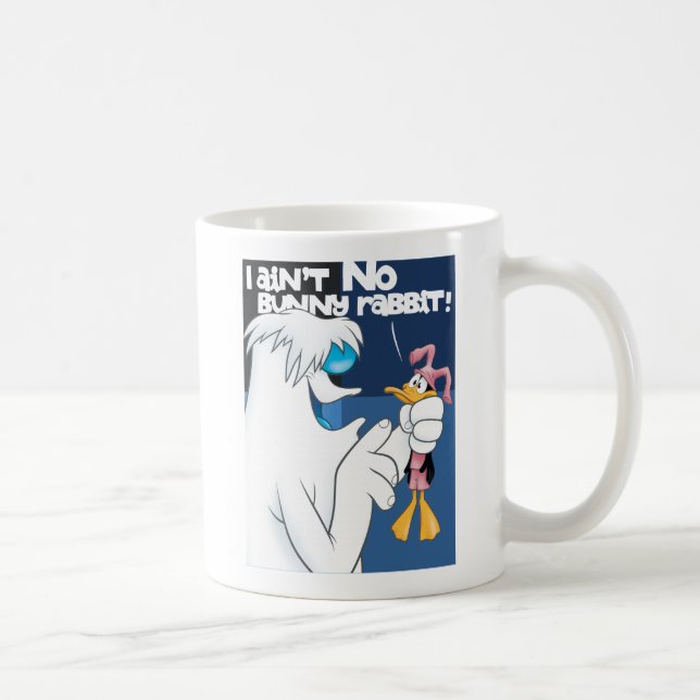 Mug "Je n'ai pas de lapin lapin lapin" Hugo & DAFFY DU (Droite)