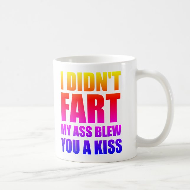 MUG JE N'AI PAS PÉTÉ (Droite)