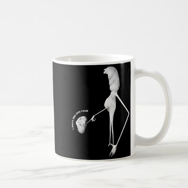 Mug Je n'aime pas ce Rock Marcus le ver mème hommes fe (Droite)
