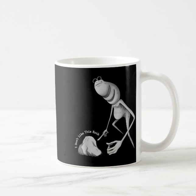 Mug Je n'aime pas cette blague de rocher Marcus The Wo (Droite)
