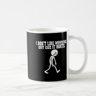Mug Je n'aime pas faire de l'exercice parce que ça fai