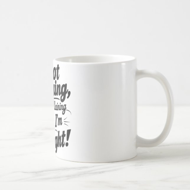 Mug Je n'argumente pas, j'explique juste pourquoi j'ai (Droite)
