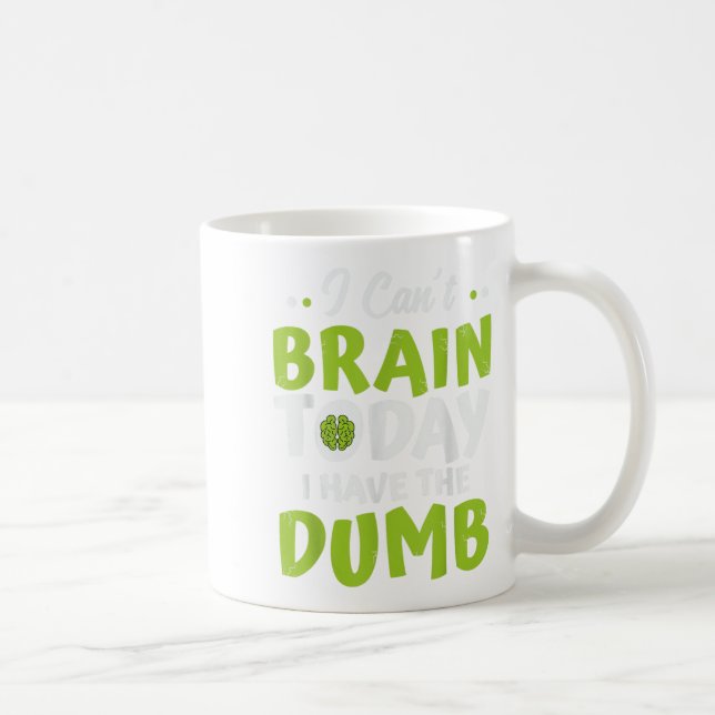 Mug Je n'arrive pas à Cerner aujourd'hui, j'ai la bête (Droite)