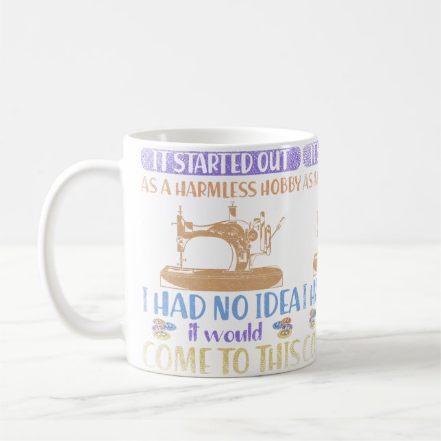 Mug Je n'avais aucune idée que cela en viendrait à cet (Gauche)