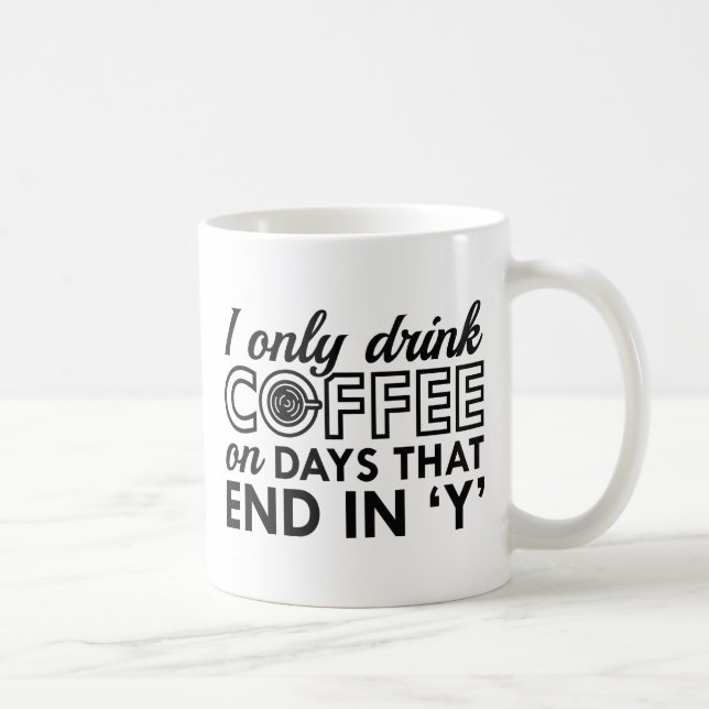 Mug Je Ne Bois Que Du Café (Droite)