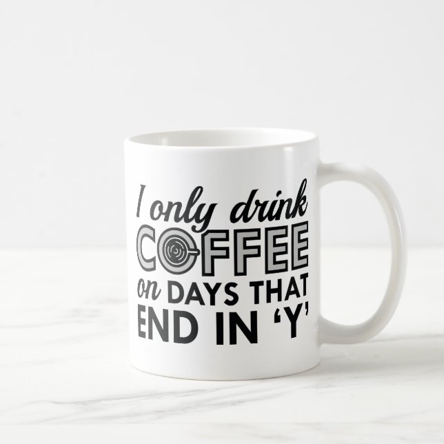 Mug Je Ne Bois Que Du Café (Droite)