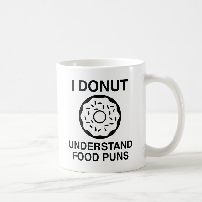 Mug Je Ne Comprends Pas Les Pistolets Alimentaires (Droite)