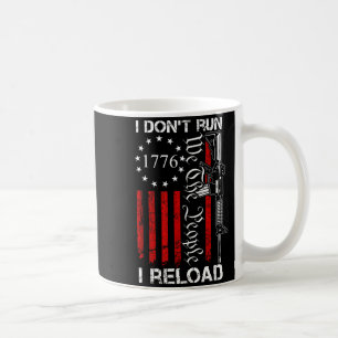 Mug Je ne cours pas, je recharge - États-Unis We The P