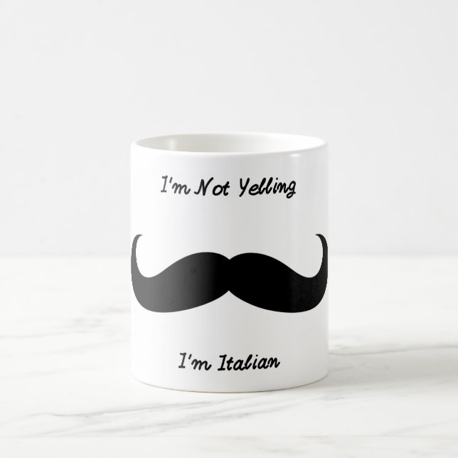 Mug Je Ne Crie Pas Je Suis Italien (Centre)