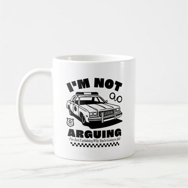 Mug Je ne discute pas (Gauche)